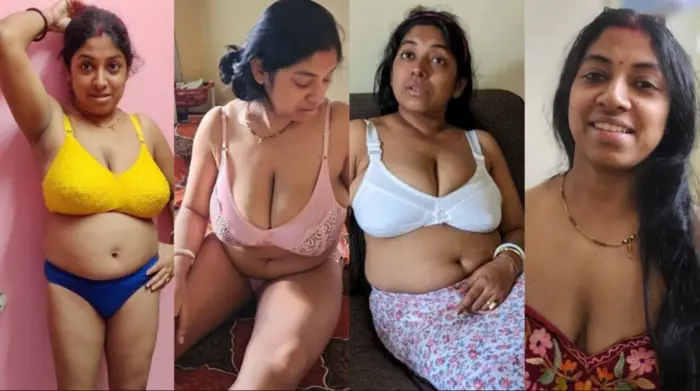 Bengali Milf with Boobs Show & Fucking in Doggy Video Full